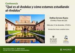 Conferencia "¿Qué es al-Andalus y cómo estamos estudiando al-Andalus?"