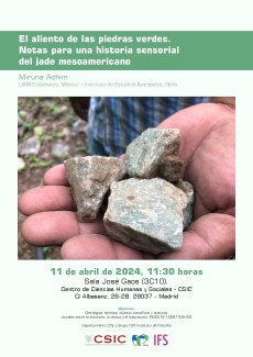 El aliento de las piedras verdes.  Notas para una historia sensorial  del jade mesoamericano