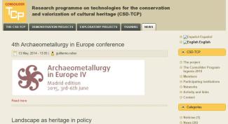Programa de Investigación en Tecnologías para la conservación y revalorización del Patrimonio Cultural (TCP)