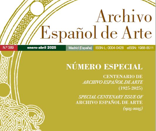 Miguel Cabañas Bravo (IH), en calidad de director de la revista 'Archivo Español de Arte',  escribe el artículo 'Cien años de Archivo Español de Arte (1925-2025). Introducción'