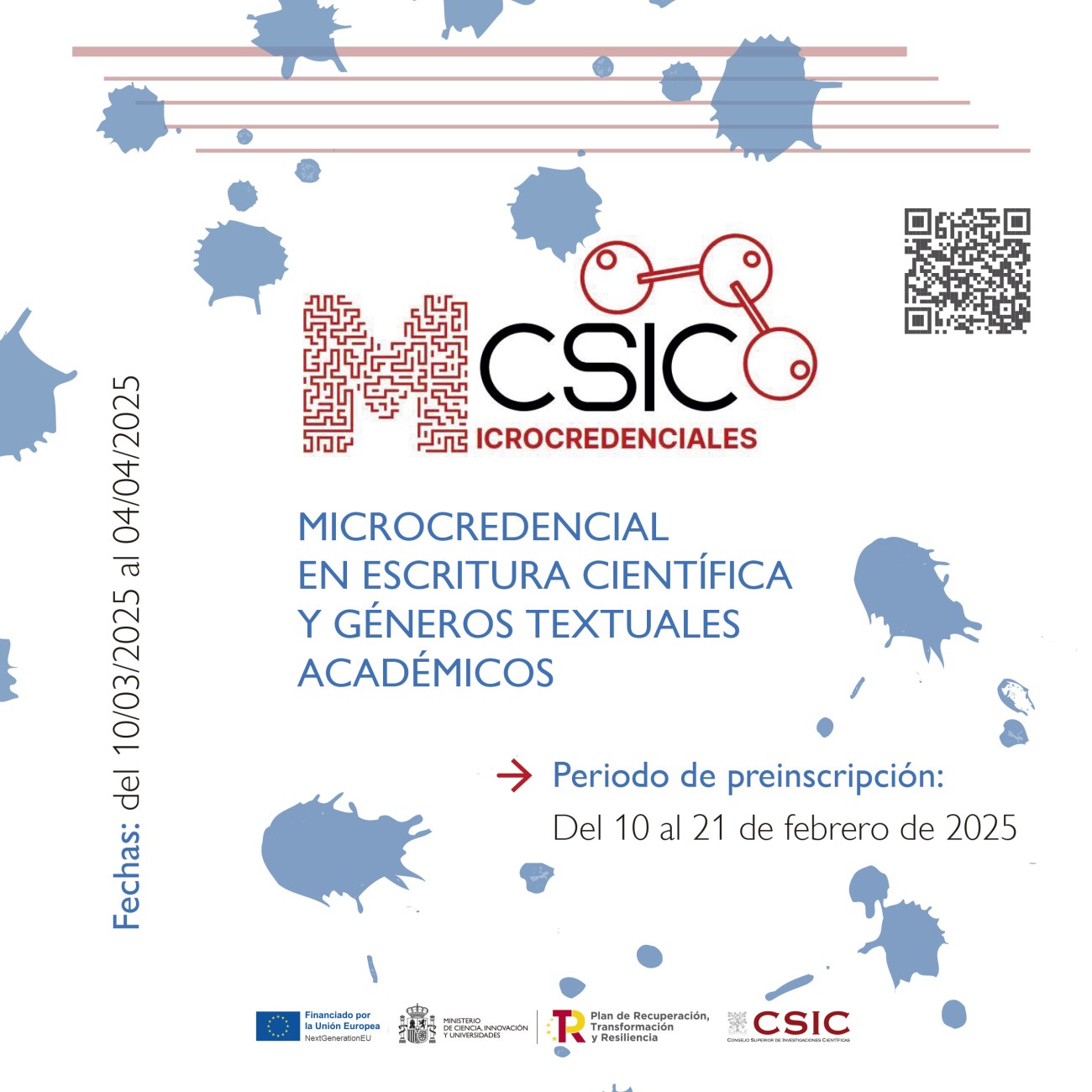 La Escuela de Estudios Hispanoamericanos ofrece de forma gratuita un curso de escritura científica y géneros textuales académicos