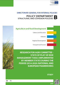Tomás Azcárate del IEGD coautor de un estudio sobre la gestión de riesgos en el sector agrícola europeo
