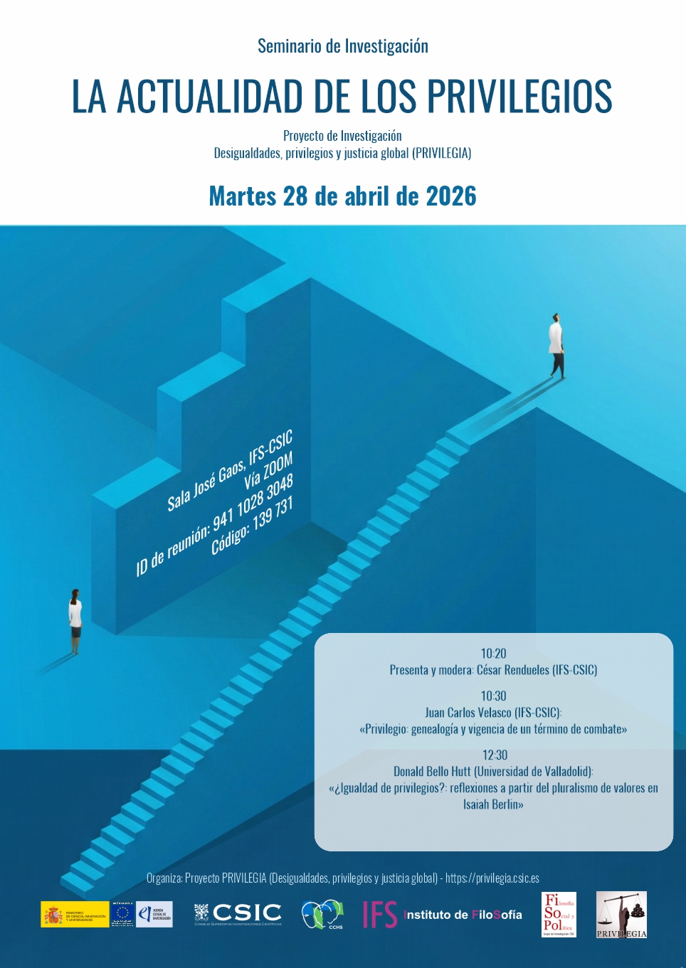 Seminario PRIVILEGIA: "La actualidad de los privilegios"