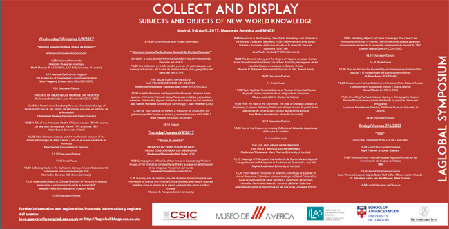 La red LAGLOBAL organiza su segunda conferencia sobre coleccionismo en el Nuevo Mundo en Madrid