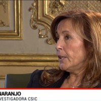 Consuelo Naranjo durante su participación en el programa