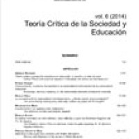 "Constelaciones. Revista de Teoría Crítica" publica el Vol. 6 (2014) dedicado a Teoría Crítica de la Sociedad y Educación
