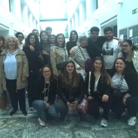 Estudiantes del Departament de Filologies Romàniques de la Universidad Rovira i Virgili visitan el CCHS