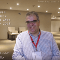 Isidro Aguillo (IPP) presenta algunos desafíos para las revistas en el marco de la conferencia SciELO 20