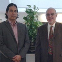 Juan Enrique Mendoza y José Luis García Barrientos