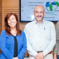 De izda. a drcha.,Nieves Gálvez (Gerente), Consuelo Naranjo (Vicedirectora 2ª), Luis Alburquerque (Director) y Alejandro Caparrós (Vicedirector 1º)