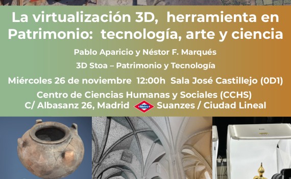 La virtualización 3D, herramienta en Patrimonio: tecnología, arte y ciencia