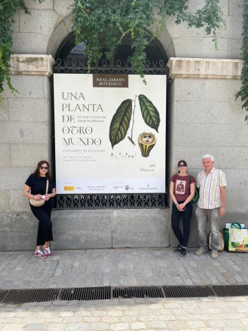 exposición "Una planta de otro mundo. Un viaje a través del cacao ecuatoriano".