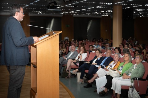 Jorge Sainz González del Consejo Asesor de la OEI en el XIV Congreso Iberoamericano de Ciencia Tecnología y Género / Lorenzo Plana Torres / CSIC