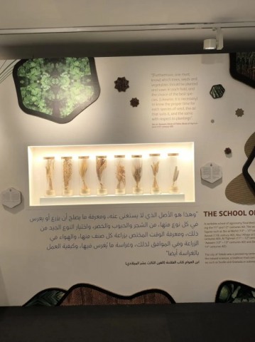 La exposición "Los Paisajes Culturales de Al-Andalus" organizada por FUNCI (Fundación de Cultura Islámica) se inauguró el dia 15 de octubre de 2025 en el museo de la Civilización Islámica de Sharjah, en los Emiratos Árabes. Foto @arqbio_csic (IG)