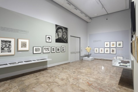 Imagen de la exposición "Manuela Ballester. Pintar frente a todo"