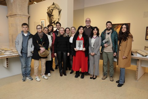 Equipo colaborador de la exposición "Manuela Ballester. Pintar frente a todo"