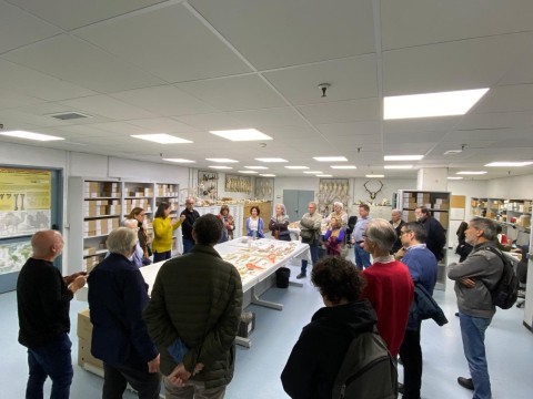 Visita al  laboratorio de Arqueobilogía (IH-CSIC)