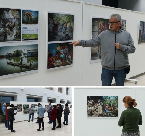 Fabio Silva, comisario de la muestra