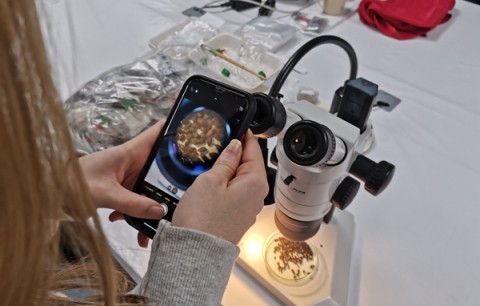 Visita al Laboratorio de Arqueobiología