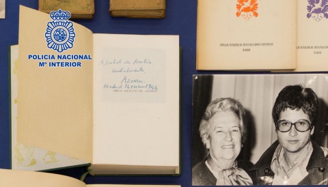 Material recuperado durante la Operación Brocal