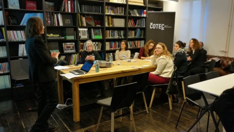 Ana Fernández Zubieta y Cristina García Lautre, de Vórticex, ofrecieron el taller 'Vías de financiación alternativa para I+D empresarial'