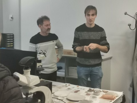 Fernando Agua y Alejandro Pinilla (drcha.), integrantes del LACOPAT