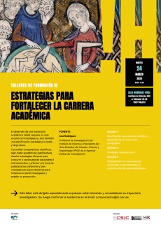 Talleres de formación IH: "Estrategias para fortalecer la carrera académica"