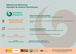 AtlanticLab Workshop "Estudios de Historia Dominicana"