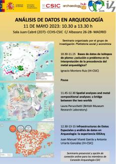 Seminario "Análisis de datos en Arqueología"