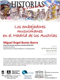 Conferencia "Los embajadores musulmanes en el Madrid de los Austrias"