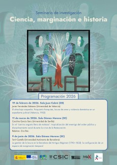 Seminarios de investigación "Ciencia, marginación e historia"
