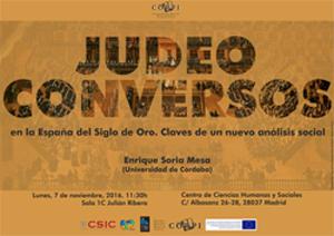 Seminario CORPI: "Judeo Conversos, en la España del Siglo de Oro. Claves de un nuevo análisis social"
