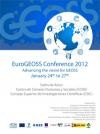 EuroGEOSS Conference 2012. Advancing the vision for GEOSS