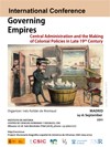 International Conference "Governing Empires Central Administration and the Making of Colonial Policies in Late 19th Century"
