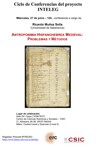 Ciclo de Conferencias del Proyecto INTELEG: "Antroponimia Hispanohebrea Medieval Problemas y Métodos"