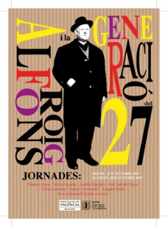 Jornadas: "Alfons Roig i la Generación del 27"