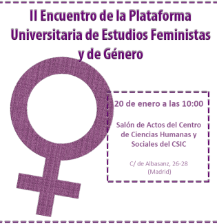 II Encuentro de la Plataforma Universitaria de Estudios Feministas y de Género