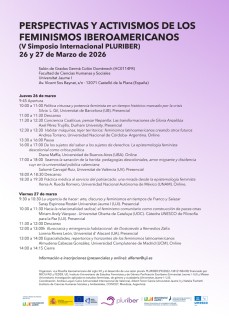 V Simposio Internacional PLURIBER: “Perspectivas y Activismos de los Feminismos Iberoamericanos”
