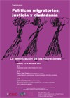 Curso de Postgrado "Políticas migratorias, Justicia y Ciudadanía"
