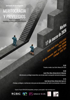 Seminario PRIVILEGIA: "Meritocracia y privilegios"