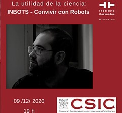Charla virtual “La utilidad de la ciencia: INBOTS. Convivir con Robots”