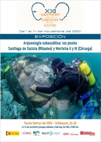 XXI Semana de la Ciencia 2021: Exposición "Arqueología subacuática: los pecios Santiago de Galicia (Ribadeo), y Mortella II y III (Córcega)"